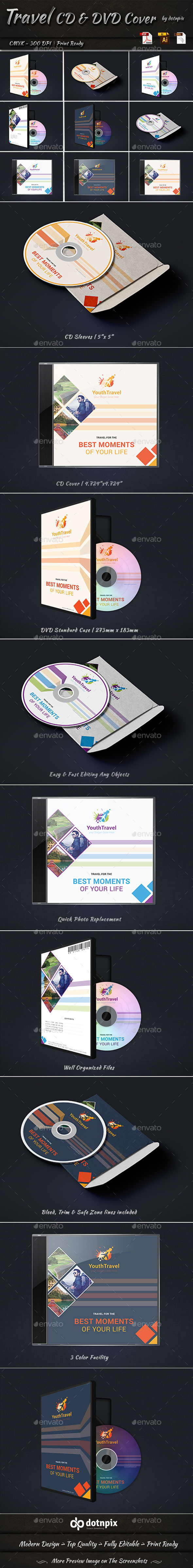 GraphicRiver Travel CD & DVD Cover 9234543 GraphicRiver Travel CD & DVD Cover 9234543