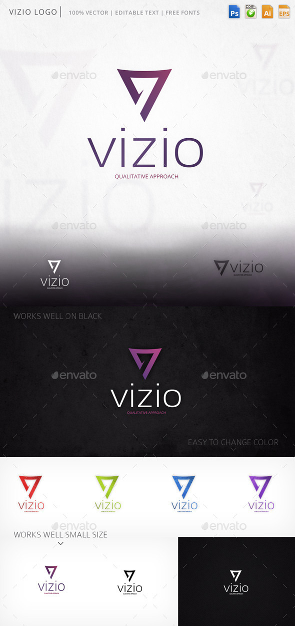 GraphicRiver Vizio Logo 9444731 GraphicRiver Vizio Logo 9444731