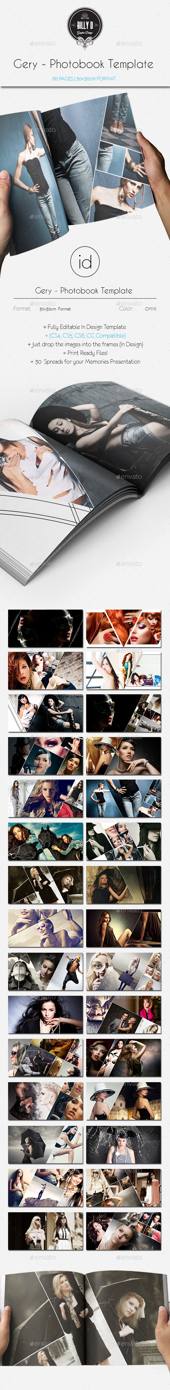GraphicRiver Gery Photobook Template 9436153 GraphicRiver Gery Photobook Template 9436153