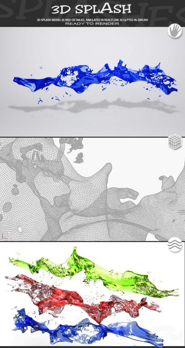 3DOcean HD Water Paint Liquid Splash 13 9473740 3DOcean HD Water Paint Liquid Splash 13 9473740