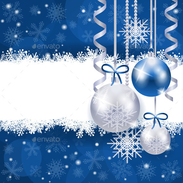 GraphicRiver Christmas Background with Baubles 9474965 GraphicRiver Christmas Background with Baubles 9474965