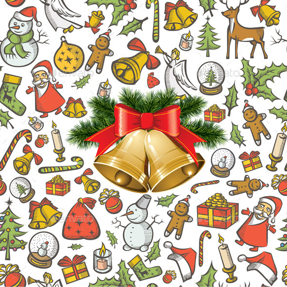GraphicRiver Christmas Objects and Elements 9474974 GraphicRiver Christmas Objects and Elements 9474974