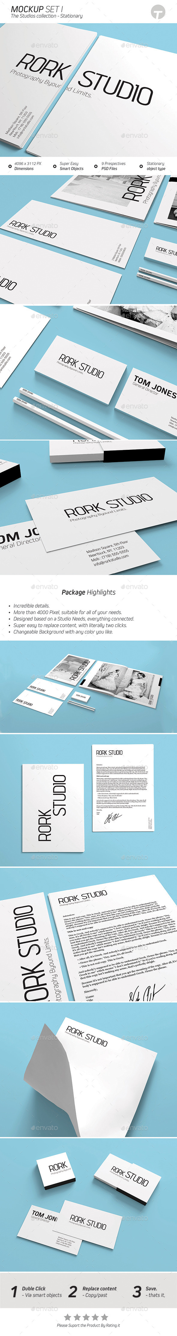GraphicRiver Stationary Mockup Studios Collection Set 1 9475182 GraphicRiver Stationary Mockup Studios Collection Set 1 9475182