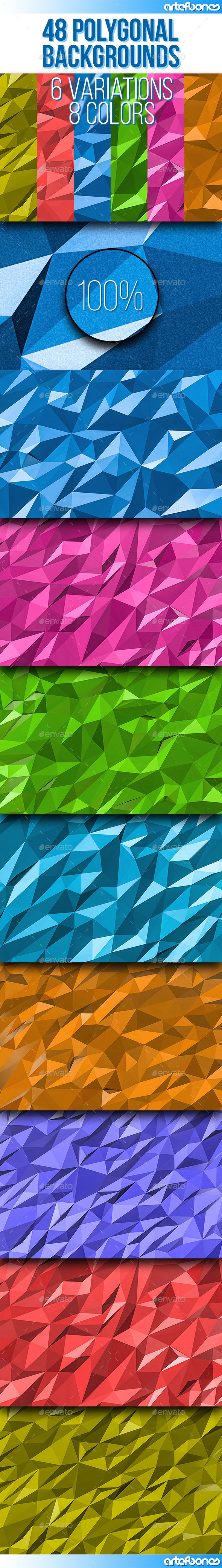 GraphicRiver 48 Polygonal Backgrounds Vol.3 9476221 GraphicRiver 48 Polygonal Backgrounds Vol.3 9476221