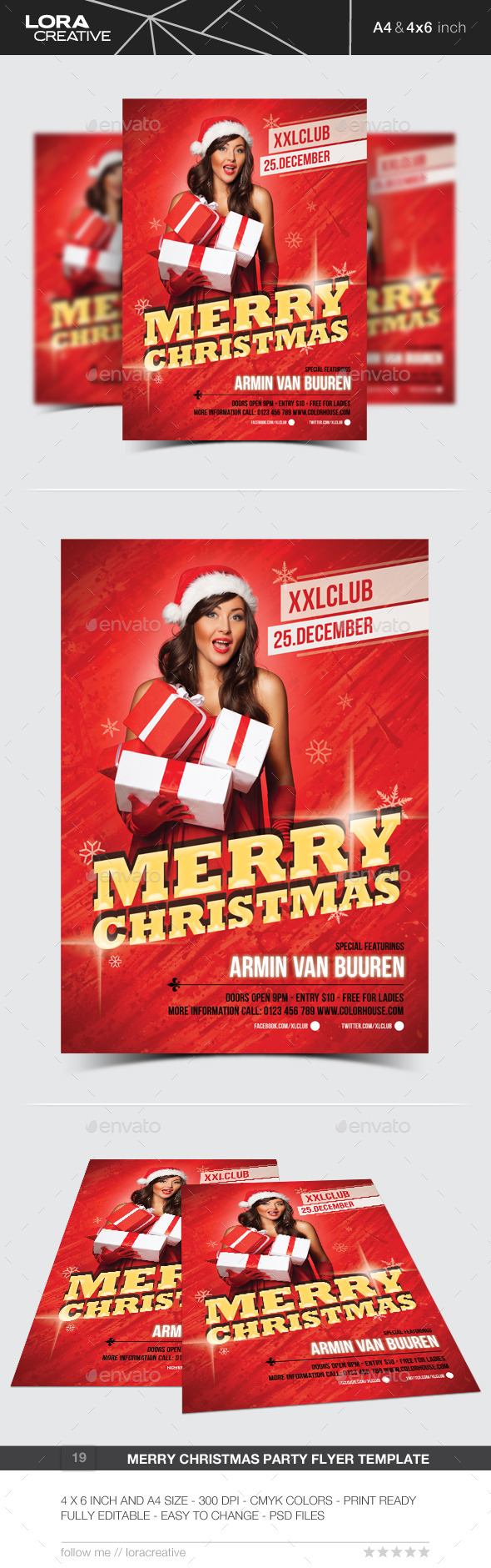 Merry Christmas Party Flyer / Poster - 19