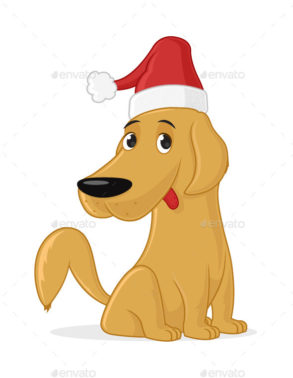 GraphicRiver Christmas Dog 9477961 GraphicRiver Christmas Dog 9477961
