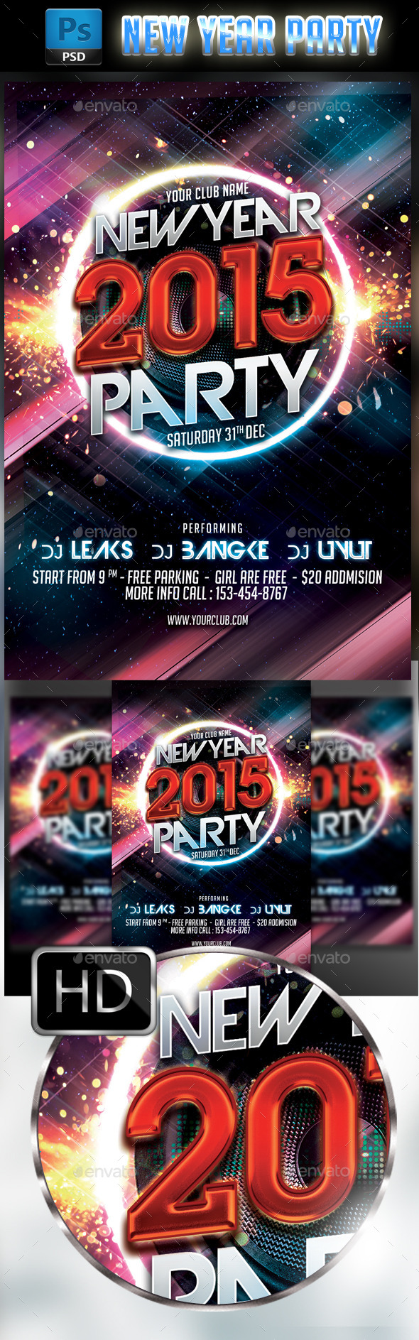 GraphicRiver New Year Party 9479090 GraphicRiver New Year Party 9479090