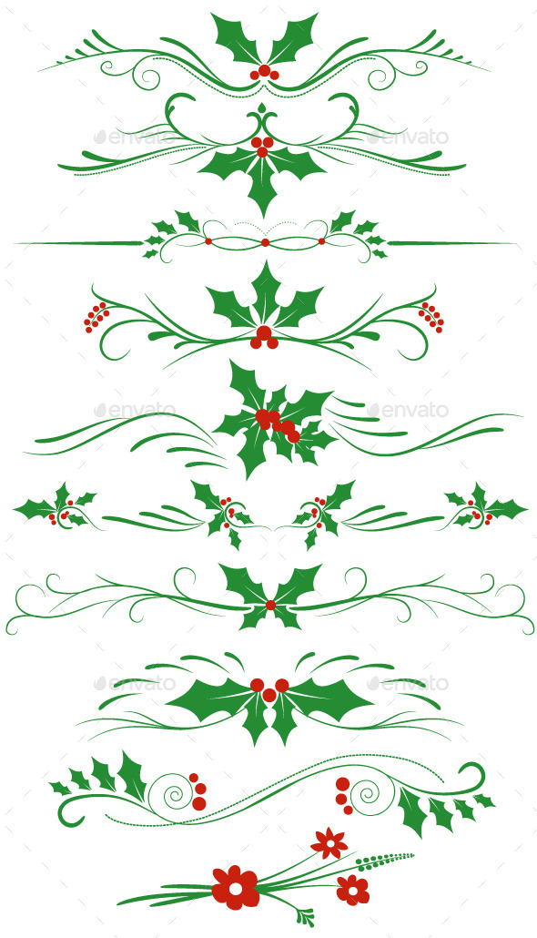 GraphicRiver Christmas Page Decoration 9480145 GraphicRiver Christmas Page Decoration 9480145
