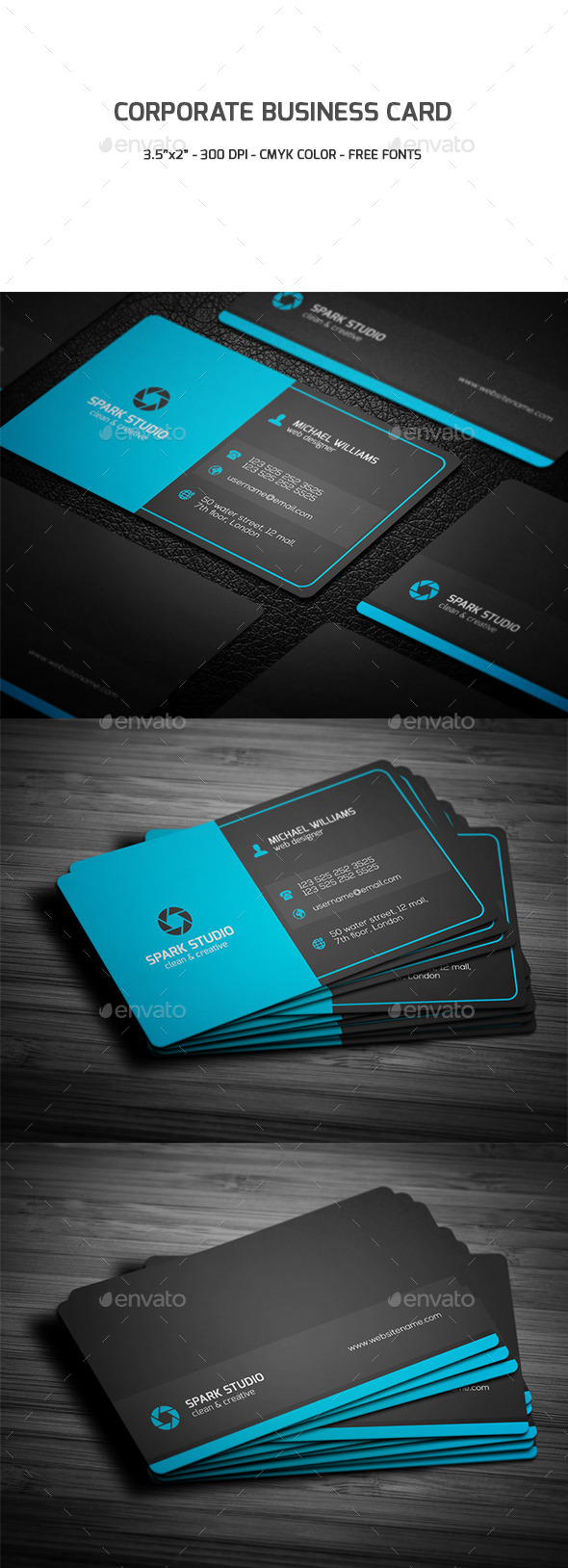 GraphicRiver Corporate Business Card 9481072 GraphicRiver Corporate Business Card 9481072