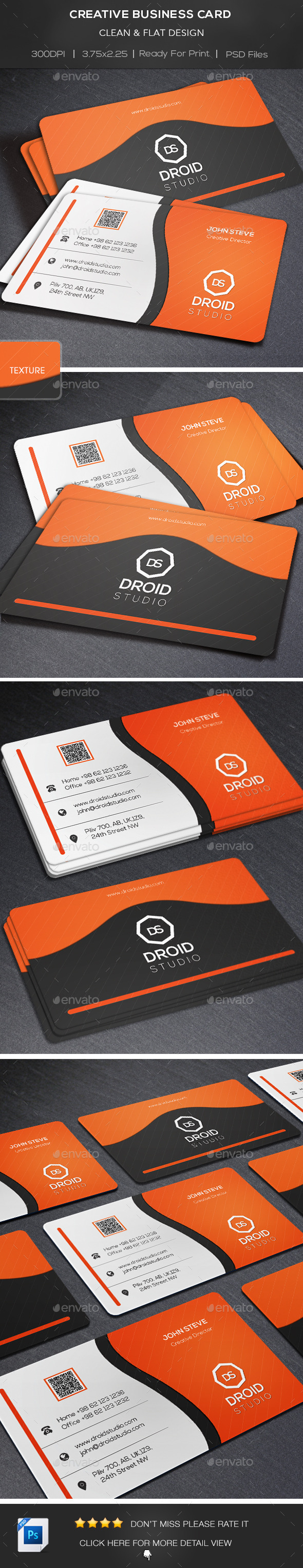 GraphicRiver Creative Business Card 9481377 GraphicRiver Creative Business Card 9481377