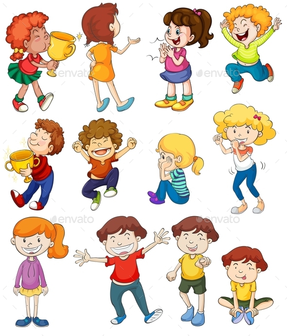 GraphicRiver Kids Playing and Winning 9481648 GraphicRiver Kids Playing and Winning 9481648