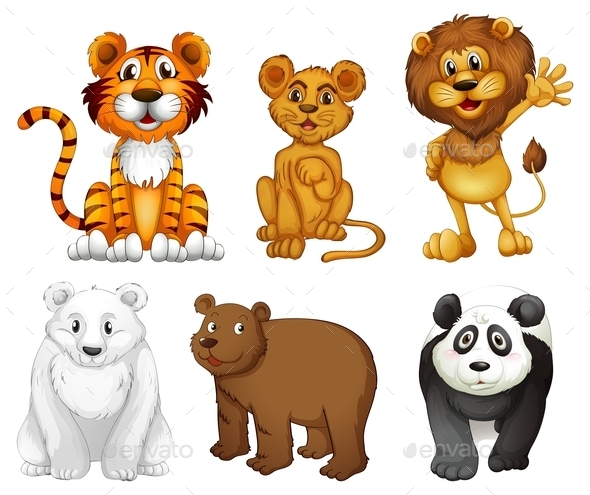 GraphicRiver Wild Animals 9482010 GraphicRiver Wild Animals 9482010