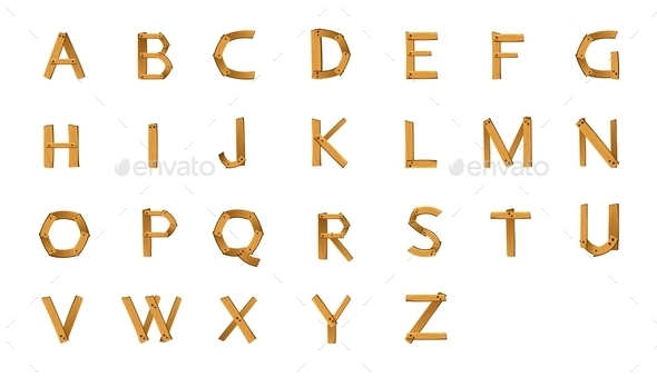 GraphicRiver Alphabet 9482445 GraphicRiver Alphabet 9482445