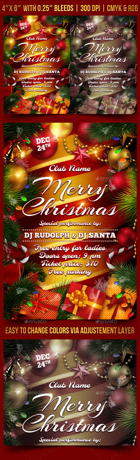 GraphicRiver Christmas Party Flyer Template 9485900 GraphicRiver Christmas Party Flyer Template 9485900
