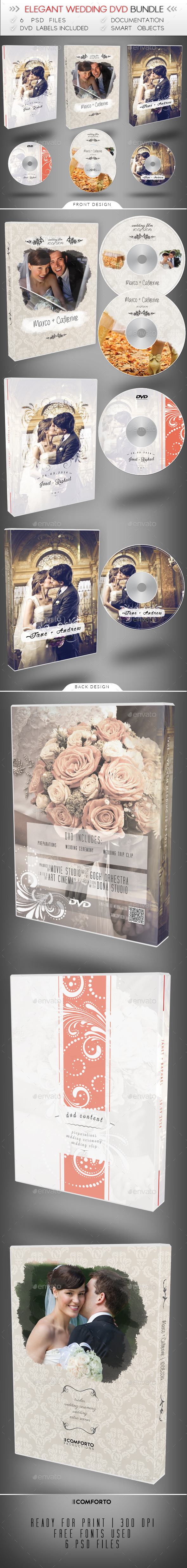 GraphicRiver Wedding DVD Bundle 9487571 GraphicRiver Wedding DVD Bundle 9487571