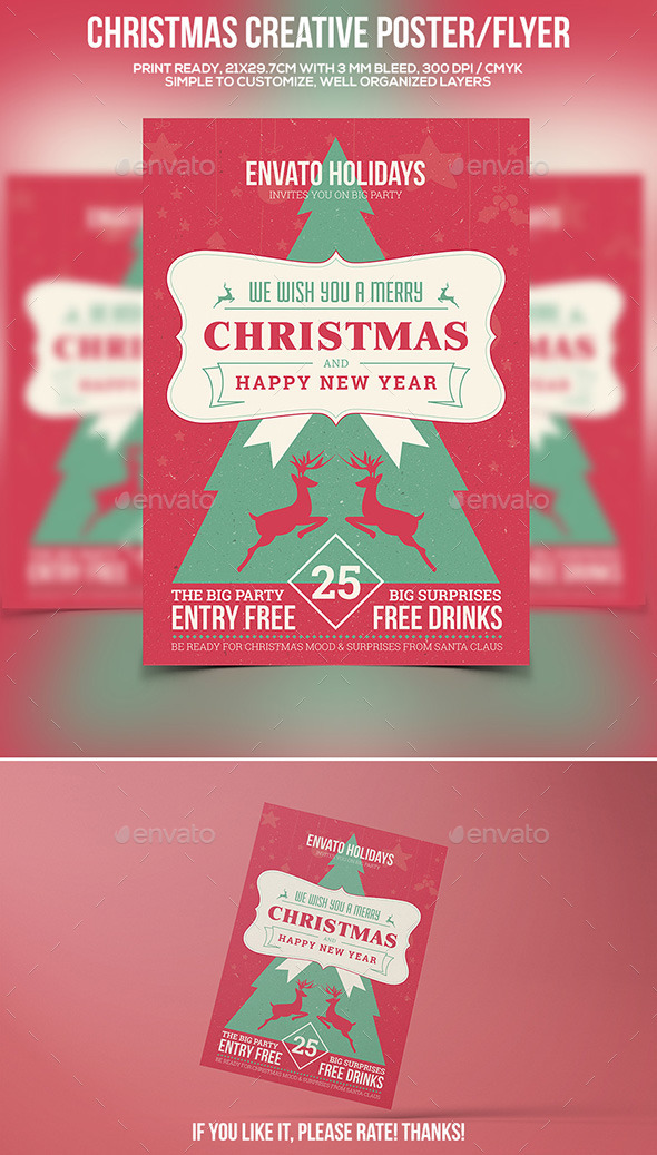 GraphicRiver Christmas Party Poster Flyer Vol.2 9489825 GraphicRiver Christmas Party Poster Flyer Vol.2 9489825
