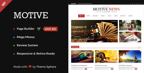 ThemeForest Motive Magazine News Blog WordPress Theme 9441585 ThemeForest Motive Magazine News Blog WordPress Theme 9441585