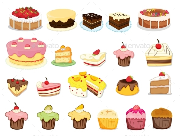 GraphicRiver Cake Collection 9493826 GraphicRiver Cake Collection 9493826