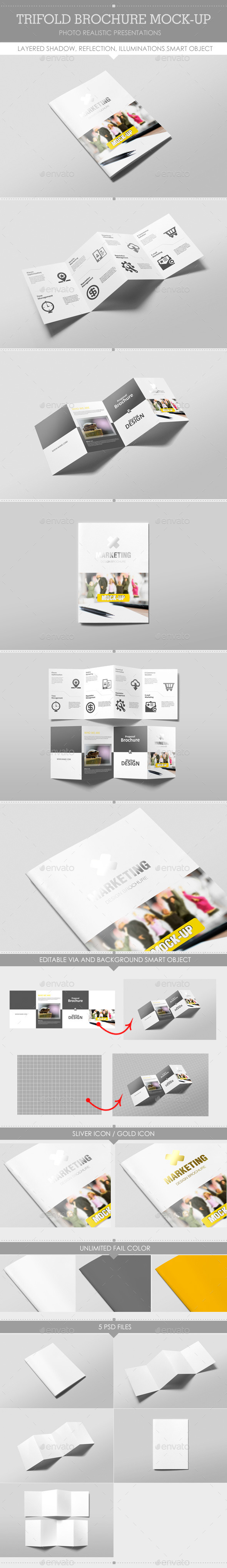 GraphicRiver Brochure Mock-Up 9494425 GraphicRiver Brochure Mock-Up 9494425