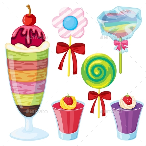 GraphicRiver Various Sweets 9494451 GraphicRiver Various Sweets 9494451