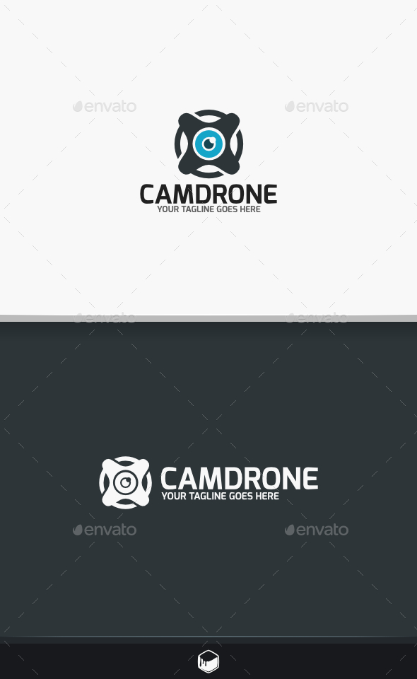 Camera Drone Logo (Objects)