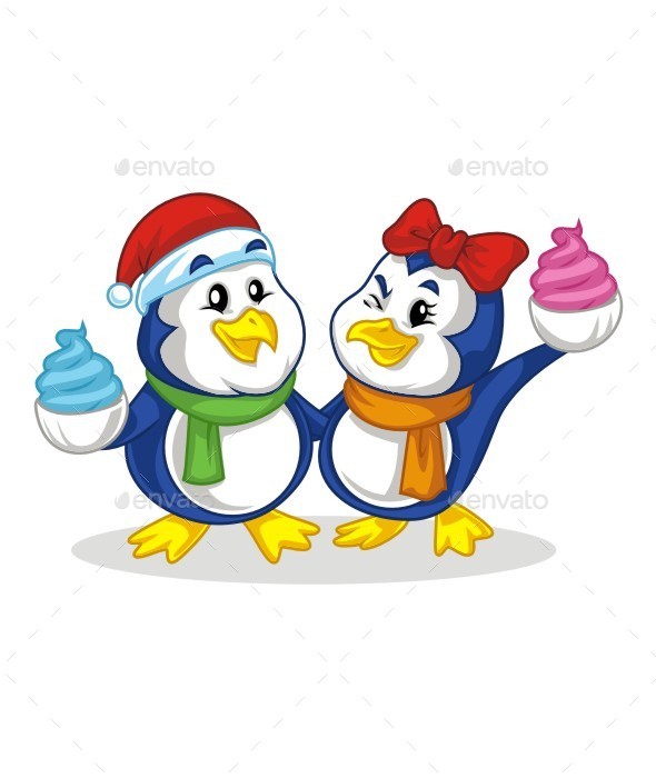GraphicRiver Twin Pinguin 9494509 GraphicRiver Twin Pinguin 9494509