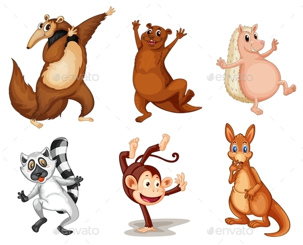 GraphicRiver Mixed Animals 9495410 GraphicRiver Mixed Animals 9495410