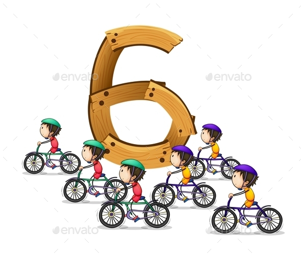 GraphicRiver Number Six 9495477 GraphicRiver Number Six 9495477
