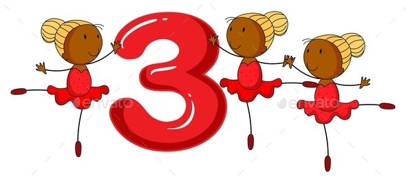 GraphicRiver Number Three 9495489 GraphicRiver Number Three 9495489