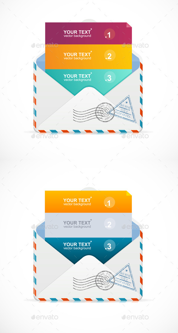 GraphicRiver Mail Postcard Menu with 3 Choices 9495994 GraphicRiver Mail Postcard Menu with 3 Choices 9495994