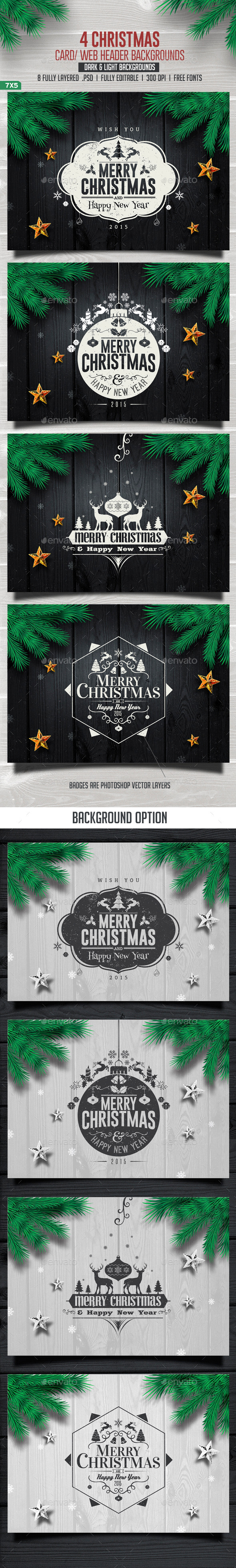 GraphicRiver Christmas Backgrounds 9496394 GraphicRiver Christmas Backgrounds 9496394