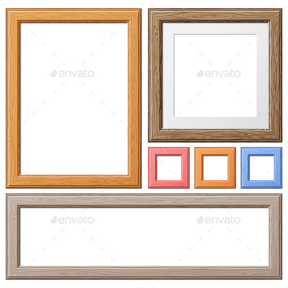 GraphicRiver Collection of Wooden Frames 9497071 GraphicRiver Collection of Wooden Frames 9497071