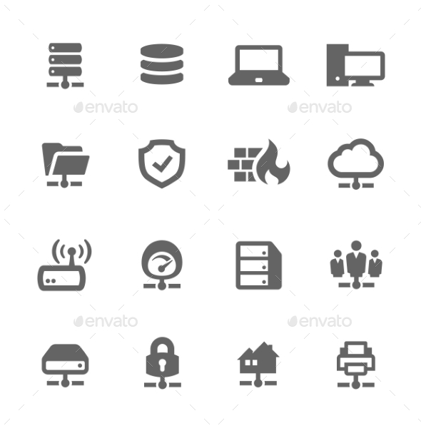 GraphicRiver Network and Servers Icons 9497393 GraphicRiver Network and Servers Icons 9497393