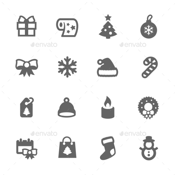 GraphicRiver New Year Icons 9497404 GraphicRiver New Year Icons 9497404