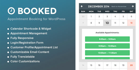 CodeCanyon Booked Appointment Booking for WordPress 9466968 CodeCanyon Booked Appointment Booking for WordPress 9466968