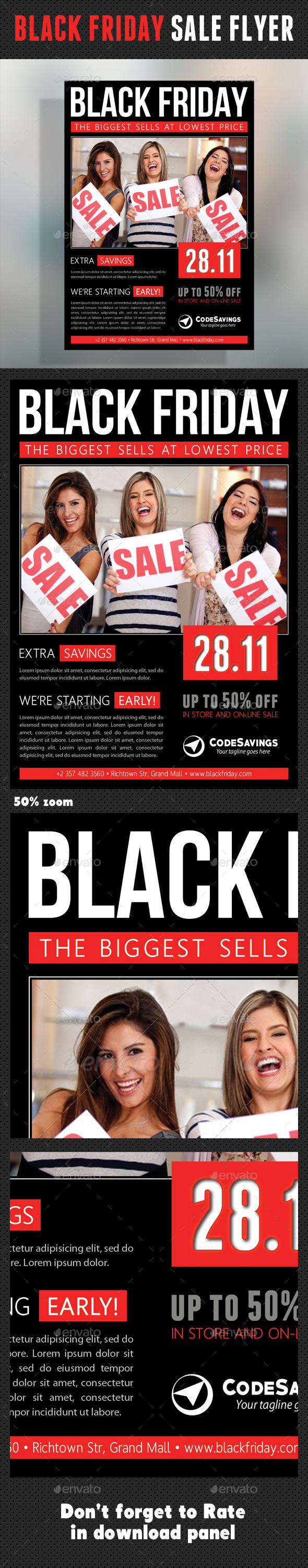 GraphicRiver Black Friday Flyer V02 9497665 GraphicRiver Black Friday Flyer V02 9497665