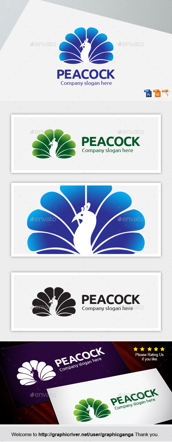 GraphicRiver Peacock 9497682 GraphicRiver Peacock 9497682