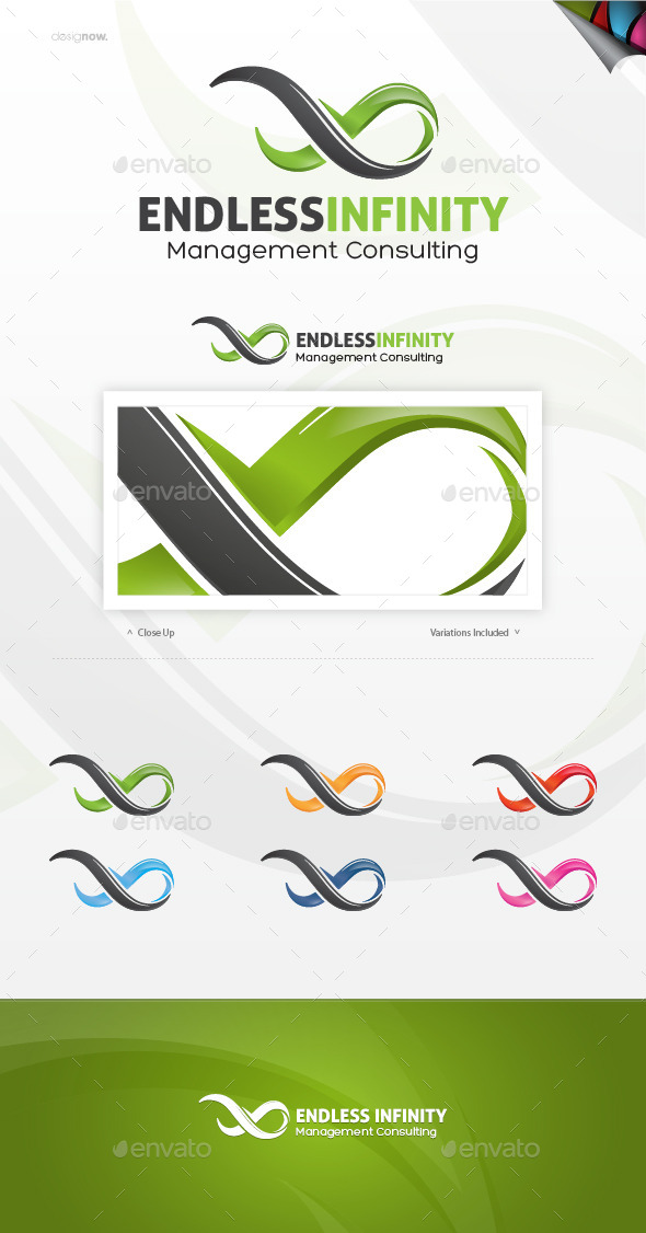 Endless Infinity - Symbols Logo Templates
