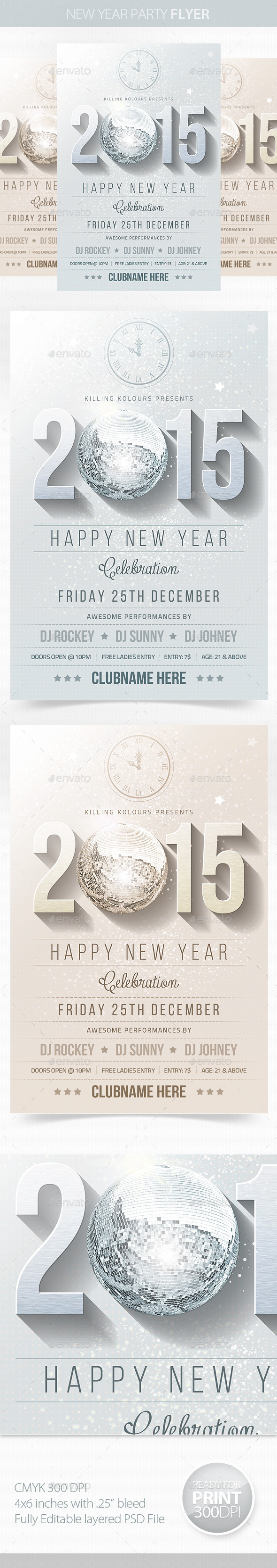 GraphicRiver New Year Party Flyer 9498245 GraphicRiver New Year Party Flyer 9498245
