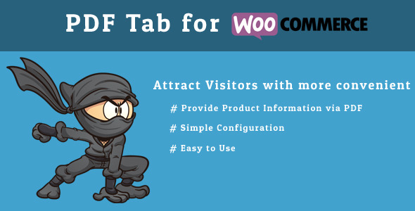 PDF Tab for WOOCOMMERCE - CodeCanyon Item for Sale