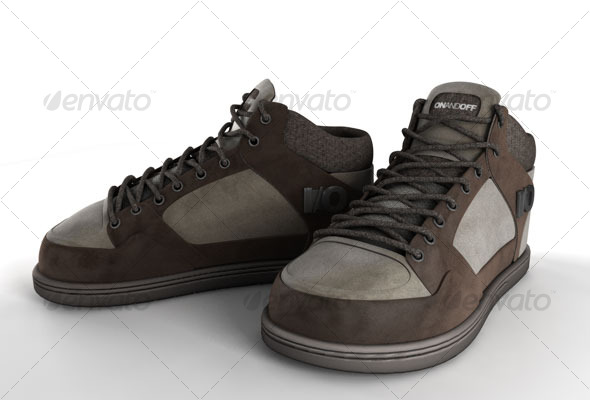 Shoes - 3DOcean Item for Sale