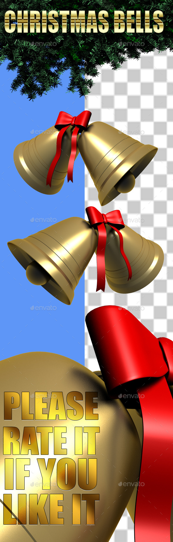 GraphicRiver Christmas Bells 9499079 GraphicRiver Christmas Bells 9499079