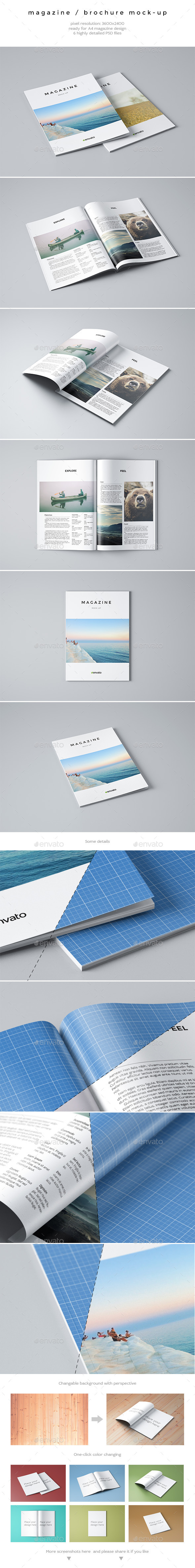 GraphicRiver Magazine Brochure Mock-Up 9445696 GraphicRiver Magazine Brochure Mock-Up 9445696