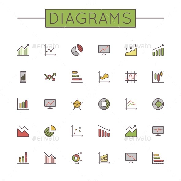 GraphicRiver Vector Colored Diagrams Line Icons 9499541 GraphicRiver Vector Colored Diagrams Line Icons 9499541