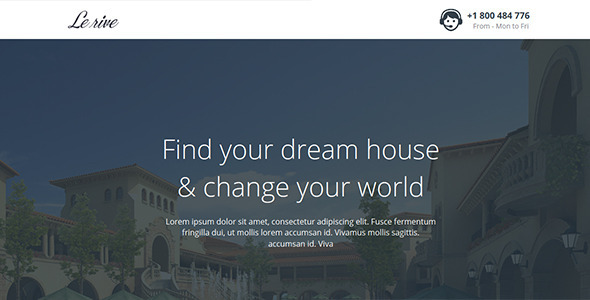 ThemeForest Lerive Real Estate Landing Page For Instapage 9500324 ThemeForest Lerive Real Estate Landing Page For Instapage 9500324