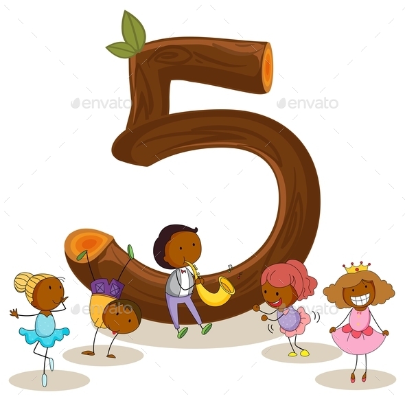 GraphicRiver Number Five 9503023 GraphicRiver Number Five 9503023