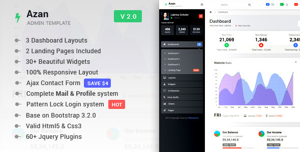 ThemeForest Azan Bootstrap Responsive Admin Template & 2 Landing Pages 9464853 ThemeForest Azan Bootstrap Responsive Admin Template & 2 Landing Pages 9464853