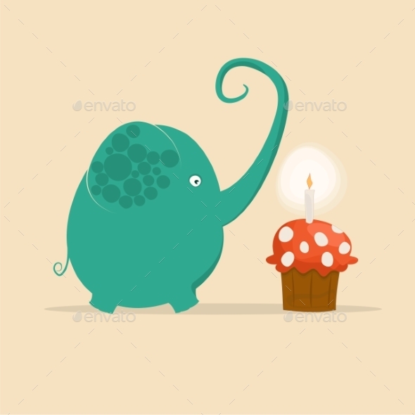 GraphicRiver Happy Valentines Day Greeting Elephant 9503784 GraphicRiver Happy Valentines Day Greeting Elephant 9503784