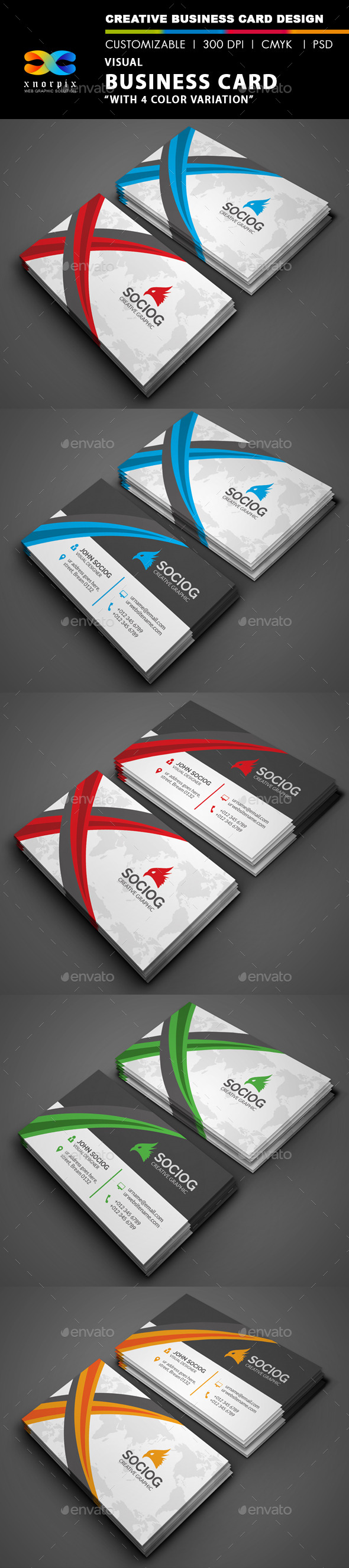GraphicRiver Visual Business Card 9503858 GraphicRiver Visual Business Card 9503858