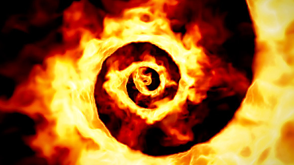 4 Fiery Hypnotic Spirals 4 Fiery Hypnotic Spirals